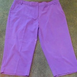 Kim Rogers royal blue dressy capris